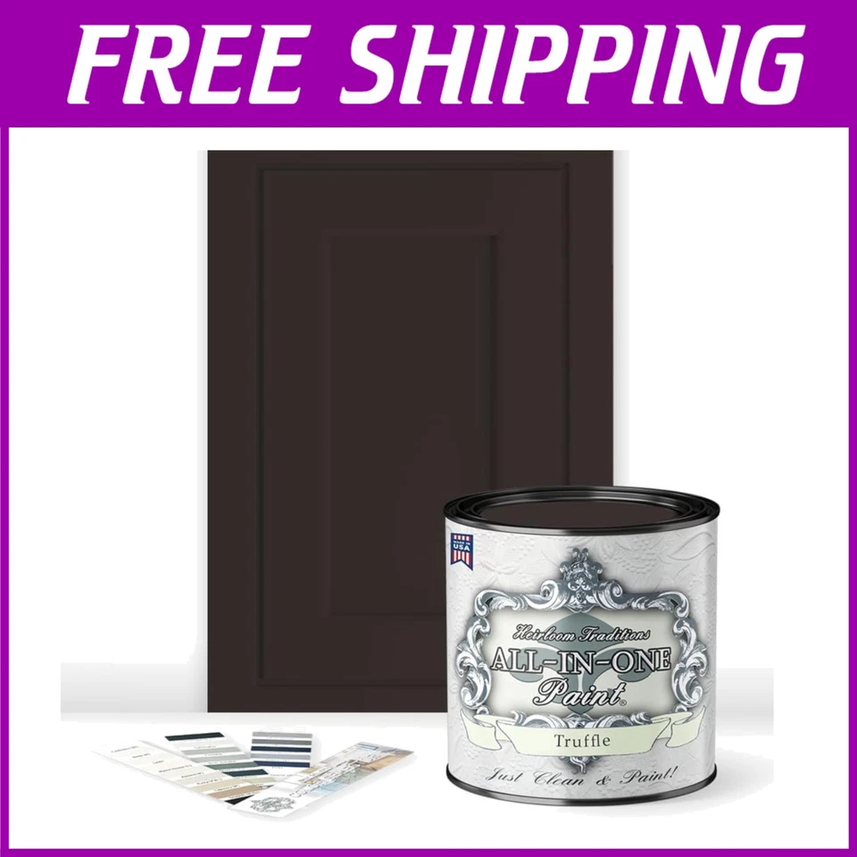 Краска ВСЕ-В-ОДНОМ четверть квадратного ярда, прочная краска для шкафов и мебели - Изображение 1 из 4