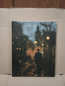 14x11 Creepy Dark Beautiful Oil Painting 🎨 - Picture 1 of 5