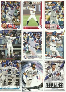 9 verschiedene CODY BELLINGER Karten Lot mit Prämien Los Angeles Dodgers Cubs - Bild 1 von 1