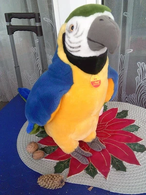 Steiff 063947 Ara Papagei mit allen ID's - ca. 42 cm - Bild 1 von 3