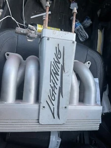 1994 Ford Lightning 351W Upper Tubular Intake W/ Lightning cover (upper Only) - Picture 1 of 1