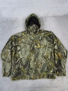 Remington Jacket Mens Xl Brown Green Camouflage Hunting Full Zip - Picture 1 of 8