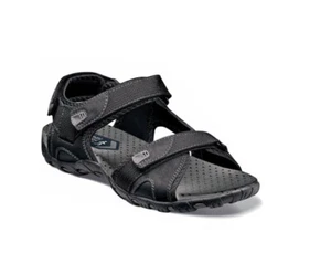 Nunn Bush Men's RioBravo Three Strap Outdoor Sport Sandal Black 84798-001 - Picture 1 of 7
