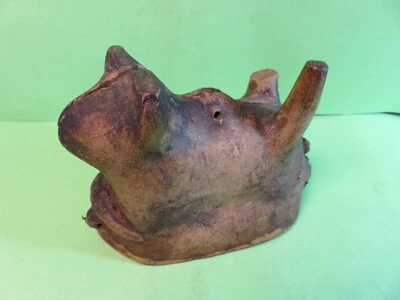 alte Backform,Osterlamm,Keramik,innen glasiert,alter? - Bild 1 von 4