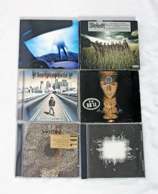 Nu Progressive Metal CD Bundle X6 Slipknot Tool SOAD NIN Lostprophets Metalcore - Image 1 of 4