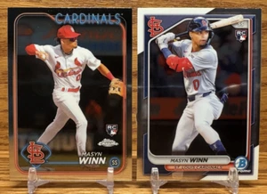 LOTE MASYN WINN Rookie | 2024 Topps + Bowman Chrome St. Louis CARDINALS RC - Imagen 1 de 2