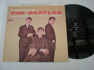 Introducing The Beatles lp Vee-Jay VJLP-1062 Version 2 Black USA 1964 Vinyl - Picture 1 of 6