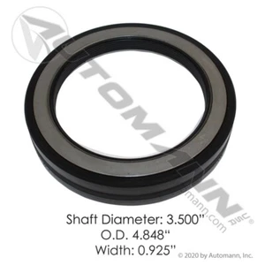 Automann #181.370001A Wheel Seal for Dana Spicer, Dexter/Ingersoll Applications - Imagen 1 de 1