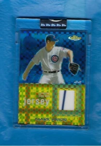 MARK PRIOR 2004 FEINSTES UMHÜLLTES GOLD XFRAKTOR TRIKOT UNZIRKULIERT #/139 JUNGEN! - Bild 1 von 2