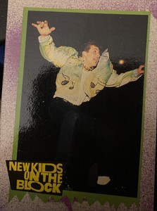 1990 Topps NEW KIDS ON THE BLOCK Trading Card #100