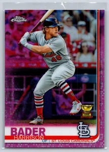2019 Topps Chrome Sepia, Prism Refractor & Sepia Lot #13 Harrison Bader 10a - Picture 1 of 3