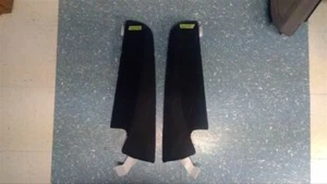 2010 10 Suzuki Kizashi Driver n Passenger Rear Bolster Cushions Black Cloth - Picture 1 of 8