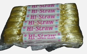 Hi-Straw Raffia Ananas Farbe Viskose Viskose GELB 12 Vintage 24 Yard pro Stück Knäuel - Bild 1 von 2
