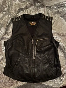 Vintage Harley Davidson Damen Weste Large EUC *TOP* - Bild 1 von 13