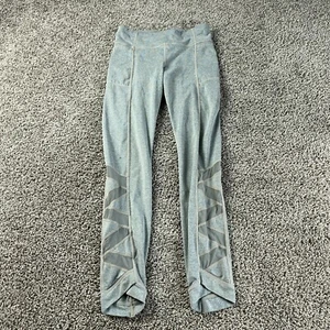 Athleta Girl Leggings Youth Extra Large Gray Athletic Pants Gym Workout 24x26 - Picture 1 of 9