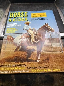 October 1968: Horse and Rider Magazine. AD - Picture 1 of 10