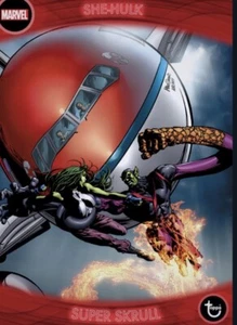 [DIGITAL CARD] Topps Marvel - She-Hulk Super Skrull 21 S1 - Red Sense - Picture 1 of 1