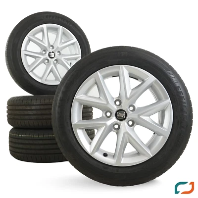 Original Seat Leon 5FA Sommerräder 16 Zoll Sommerreifen DEMO NEU 205/55 R16 91V  - Bild 1 von 4