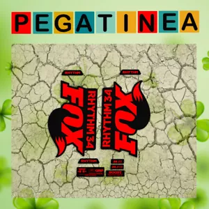 PEGATINA HORQUILLA FORK FOX 34 RHYTHM EP30 FORCELA MTB AUFKLEBER AUCOLLANT MTB - Imagen 1 de 9