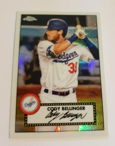Topps 2021 Series 1 - Cody Bellinger - L.A. Dodgers - Refractor 1952 Redux Card - Bild 1 von 2