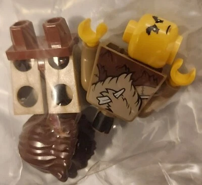 Minifigura 100 % Lego CMF Caveman nueva sin montar Foto 1 de 3