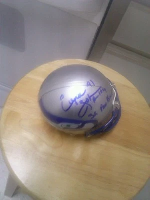 Casco retro firmado por Eugene Robinson Seattle Seahawks Foto 1 de 2