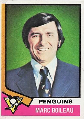 1974-75 TOPPS #49 MARC BOILEAU CO - Image 1 of 2