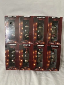 Schneekugel Ornamente Kirkland 8er Pack Signature Holiday Decor Komplettset NEU - Bild 1 von 20