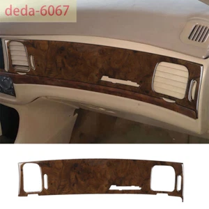 Wood Grain Console Co-pilot Dashboard Panel Cover For Chevrolet Impala 2000-2004 - Picture 1 of 10