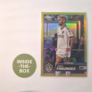 Fagundez Galaxy Chrome Topps MLS 2023 LA Diego Gold /50 - Picture 1 of 1