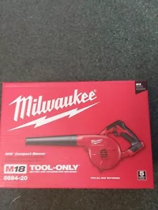 Milwaukee 0884-20 M18 18-Volt Compact Blower w/ Extension Nozzle NEW