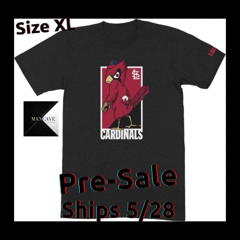 ST. LOUIS CARDINALS JUNE T-SHIRT OF THE MONTH 6-27-23 SGA SIZE XL Cover