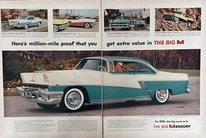 1956 vintage Mercury Print ad. For 1956 – The Big Move, The Big Mercury - Picture 1 of 1