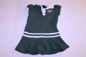 Infant/Baby Girls New York Jets 24 Months Cheerleader Cheer Outfit Dress (Green) - Picture 1 of 1