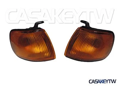 91~92 Amber Corner Lights Lamps For 1991~1992 Nissan Sentra SE-R 2DOOR B13 - Image 1 of 4