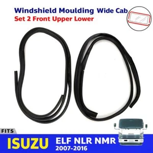 Windshield Moulding Front Up+Low Wide Fits Isuzu ELF NPR NQR Truck 2007-16 EBEZ - Imagen 1 de 10