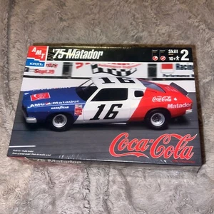 AMT Ertl 1/25 Scale Coca-Cola '75 Matador Plastic Model Kit Sealed - Picture 1 of 7