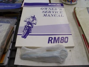 OEM Suzuki 2001 RM80 Owners Service Manual 99011-02B76-03A, Jet/Tool Kit Inc!# - Bild 1 von 11