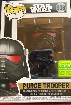 STAR WARS Purge Trooper Funko 533 Limited Edition MINT in HARD PROTECTOR BOX - Image 1 of 4