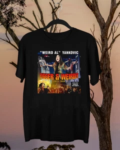 Weird Al Yankovic Bigger and Weirder Tour T Shirt Full Size S-5XL KN1053 - Picture 1 of 2