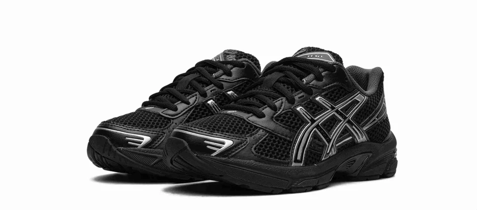 ASICS Gel 1130 Negro Plata Pura 1201A906-001 Hombre Talla Foto 1 de 4