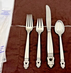 Royal Danish by International Silber 4 Stück Sterlingsilber - 0,925 Sterling! - Bild 1 von 12