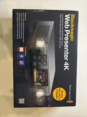 **BRAND NEW** Blackmagic Design Web Presenter 4k - Image 1 of 4