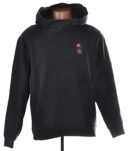 INTER MIAMI 2022/2023 FOOTBALL HOODED TOP JERSEY ADIDAS M - Picture 1 of 8
