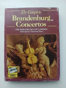 The Complete Brandenburg Concertos - Cassette Music Tape x 2 - Picture 1 of 3
