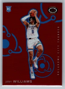 2022-23 Panini Chronicles #526 Jalen Williams Dynagon Red /149 RC Rookie Thunder - Picture 1 of 2