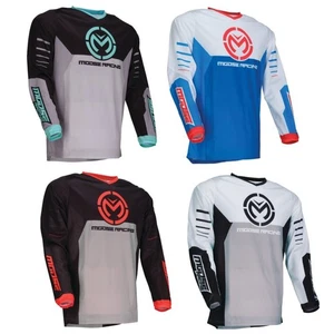 Moose Racing Qualifier MX Motocross Offroad ATV Jersey - Pick Size & Color - Picture 1 of 10