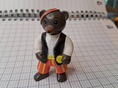 Jouet - Figurines PVC Petit Ours Brun -déguisé en pirate .  BE - Photo 1/2