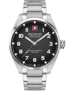 SWISS MILITARY HANOWA Men Analog Quartz Casual Watch Classic Dress Waterproof Sp - Picture 1 of 1