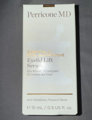 PERRICONE MDESSENTIAL FX ACYL-GLUTATHIONE СЫВОРОТКА ДЛЯ ПОДТЯЖКИ ВЕК 0,5 ЖИДКОЙ УНЦИИ БЕЗ КОРОБКИ - Изображение 1 из 4